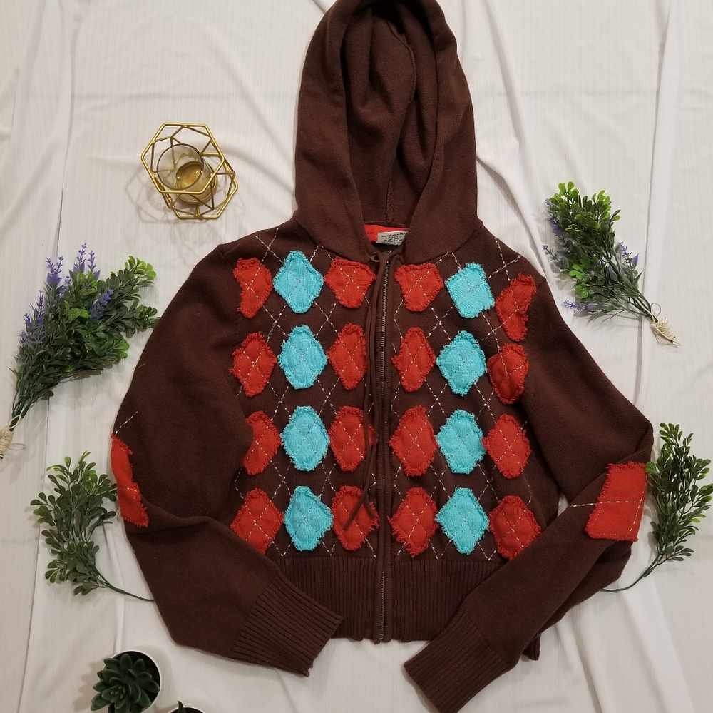 Vintage Y2K Patch Jacket
